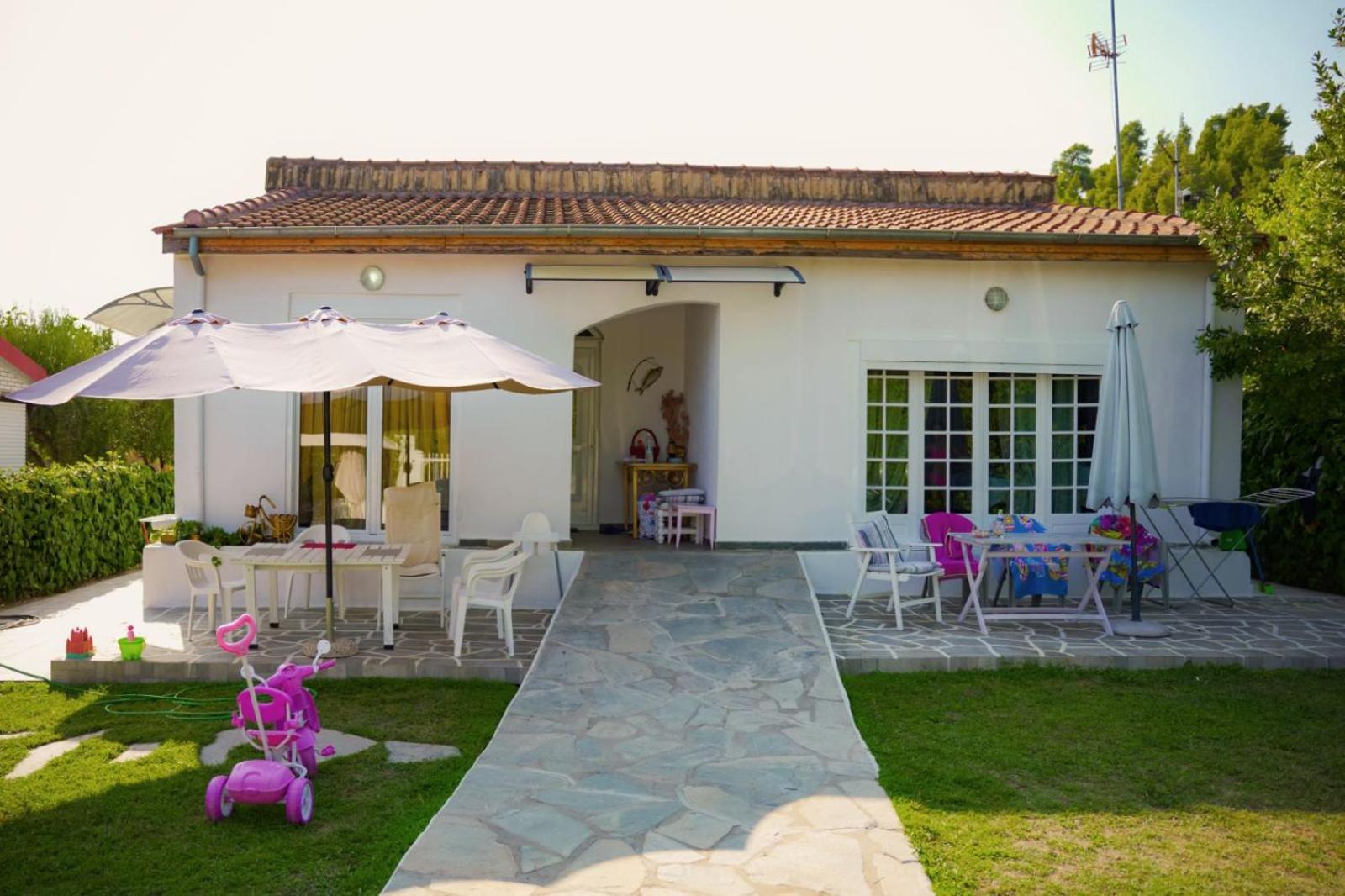 Maria'S Beach House Polychrono Exterior foto